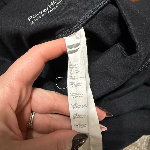 Fabletics Black Leggings - Picture 2 of 4